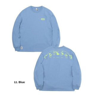 CHUMS ( チャムス ) オーバーサイズドラージジャンプロープブラッシュドロングスリーブTシャツ ロンT | ロングTシャツ | オーバーサイズ | ロングスリーブTシャツ | アパレル | 長袖 | 長袖シャツ | アウトドア