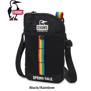 CHUMS ( チャムス ) スプリングデールミニショルダーバッグ | ショルダーバッグ | バッグ | スマホショルダー | 小型バッグ | アウトドア | レジャー | 散歩 | キャンプ | お出かけ | CH60-4102 | ちゃむす