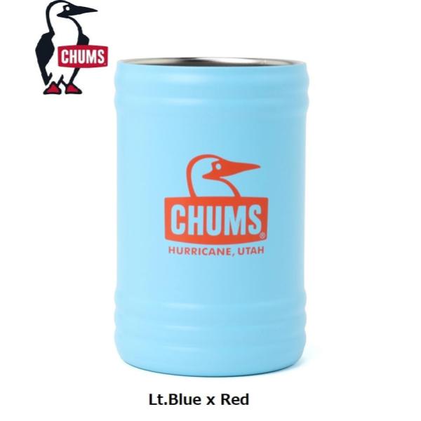 CHUMS ( チャムス ) キャンパーウェーブカンホルダー | アウトドア | BBQ | バーベキュー | キャンプ | 350ml缶 | ステンレス | 保冷 | 保温 | シンプル | ロゴ | プレゼント | ギフト | 可愛い | ボトルクーラー | CH62-2249 | ちゃむす