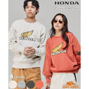 KRIFF MAYER ( クリフメイヤー ) HONDAコラボクルー ( WING ) MENS | メンズ | LADYS | レディース | 2527204 | スウェット | 長袖 | ホンダ | コラボ | レジャー | お出かけ | ワッペン | くりふめいやー