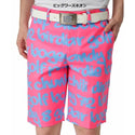 【 SALE 】 LOUDMOUTH ( ラウドマウス ) メンズ ストレッチツイル 柄ショートパンツ | ゴルフ | ウェア | 半ズボン | ハーフパンツ | パンツ | 吸汗速乾 | UV　| ストレッチ | 764305 | らうどまうす