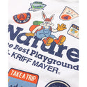 KRIFF MAYER ( クリフメイヤー ) クリフラビット半袖Tシャツ ネイチャー Tシャツ 半袖 メンズ レディース 綿100％ プリントTシャツ うさぎ アニマル カジュアル アウトドア 2556301
