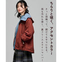 KRIFF MAYER ( クリフメイヤー ) アクティブゆったりAラインマウンテンパーカー W2617809 レディース マウンテンパーカー フリース 防寒 秋冬 体型カバー Aライン カジュアル