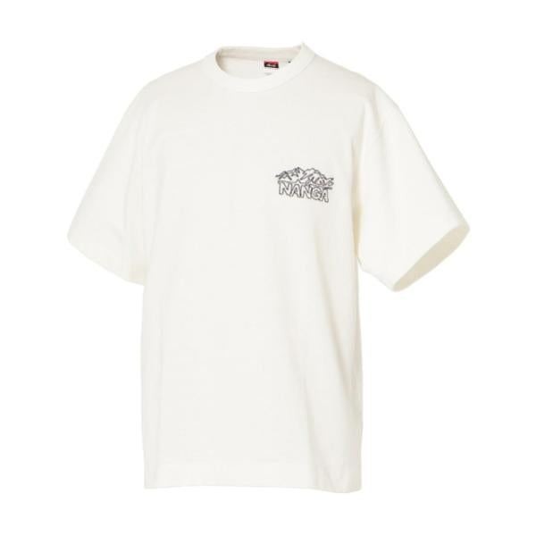 NANGA ( ナンガ ) エコハイブリッド ラインドローイン Tシャツ | 半袖 | Tシャツ | 夏服 | 刺繍 | 半袖Tシャツ | シンプル | アウトドア | お出かけ | キャンプ | レジャー | 散歩 | 普段着 | N2610-1M038Z001059 | なんが