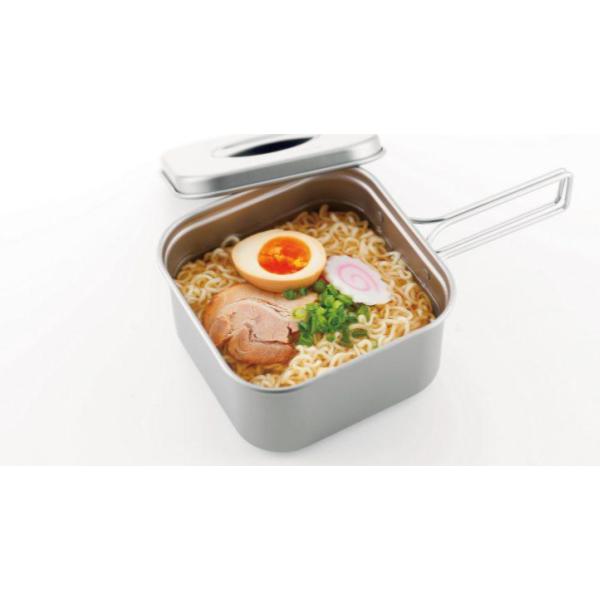 UNIFLAME ( ユニフレーム ) 山クッカー角型3 | クッカー | アウトドア | キャンプ | 調理器具 | セット | お鍋 | フライパン | 料理 | 調理 | コンパクト | 登山 | ソロキャンプ | 667705 | ソロクッカー | ゆにふれーむ