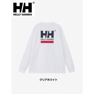 HELLY HANSEN ( ヘリーハンセン ) ロングスリーブ スクエアロゴティー | ユニセックス | ユニセックス | 長袖Tシャツ | HH32521 | Tシャツ | バックプリント | UVカット | アウトドア | レジャー | キャンプ | メンズ | レディース