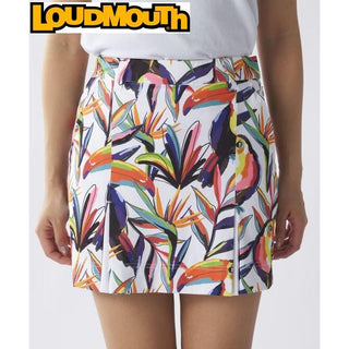 【 SALE 】LOUDMOUTH ( ラウドマウス ) レディース ECOベントメッシュ 柄スカート | ゴルフ | ウェア | 派手 | 可愛い | 吸汗速乾 | UV | 接触冷感 | 遮熱 | ストレッチ | 765358 | らうどまうす