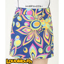 【 SALE 】 LOUDMOUTH ( ラウドマウス ) レディース インナー付きスカート | スカート | ゴルフ | ゴルフウェア | ツイル素材 | UV | ストレッチ | らうどまうす | 763351 | 派手 | 可愛い