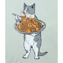 go slow caravan ( ゴースローキャラバン ) 超ヘビーUSA/C ナポリタン猫 ロングスリーブ TEE MENS | WOMENS | Tシャツ | ウェア | トップス | 長袖 | ネコ | メンズ | レディース | 351909 | カジュアル | ごーすろーきゃらばん