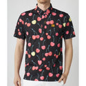【 SALE 】 LOUDMOUTH ( ラウドマウス ) メンズ プレミアムカノコ 柄半袖シャツ シャツ | 半袖 | 半袖シャツ | ゴルフ | ウェア | 吸汗速乾 | UV | 接触冷感 | ポリエステル | 765601