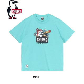 CHUMS ( チャムス ) ラブアンドアドベンチャーブービーTシャツ | トップス | Tシャツ | 半袖 | シャツ | 夏服 | CH01-2516 | グラフィックTシャツ | 定番 | コットン | プリントT