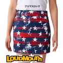 【 SALE 】 LOUDMOUTH ( ラウドマウス ) レディース 柄インナー付きスカート | スカート | ゴルフ | ゴルフウェア | 派手 | 可愛い | UV | ストレッチ | 動きやすい | らうどまうす | 762351