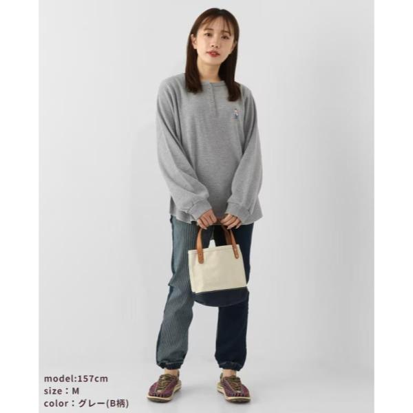 KRIFF MAYER ( クリフメイヤー ) ハニカムワッフルワンポイントロンT | LADYS | レディース | W2537820 | ウェア | トップス | ロンT | 長袖 | ワンポイント | Tシャツ | カジュアル | くりふめいやー