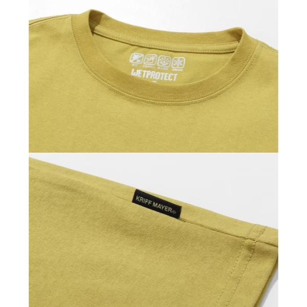 KRIFF MAYER ( クリフメイヤー ) ウェットプロテクトT ( 散歩 ) MENS | 2547806 | メンズ | 半袖 | Tシャツ | アパレル | トップス | 夏服 | 接触冷感 | 吸水 | 軽撥水 | レディース | くりふめいやー | 涼しい | カジュアル