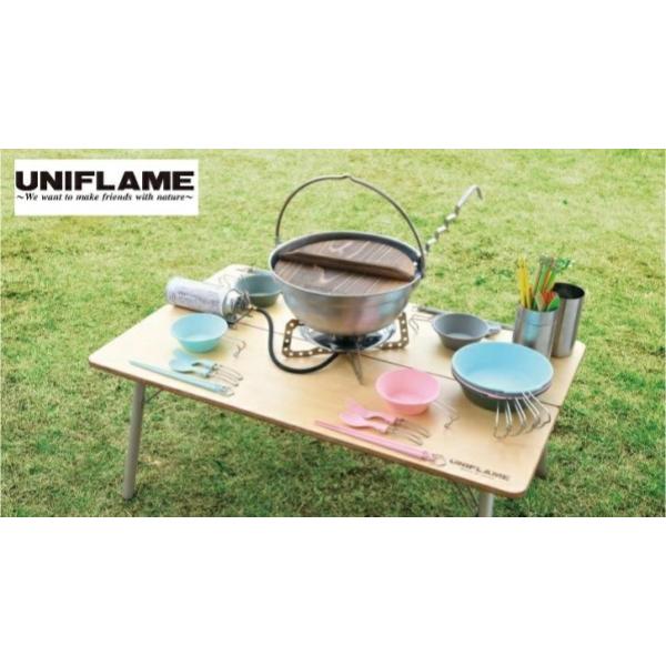 UNIFLAME ( ユニフレーム ) 焚き火鍋 30cm | 鍋 | 大人数 | 料理 | お鍋 | キャンプ | アウトドア | 焚火 | ステンレス | 660003
