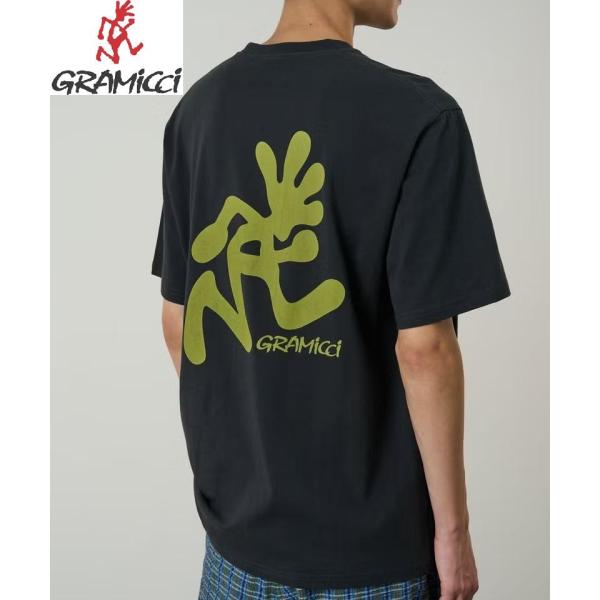 GRAMICCI ( グラミチ ) RUNNING MAN TEE ランニングマンTシャツ | 半袖 | Tシャツ | 半袖Tシャツ | アパレル | 夏服 | ドライタッチ | 肌触り | アウトドア | キャンプ | レジャー | お出かけ | G6SU-T107 | カジュアル | ぐらみち