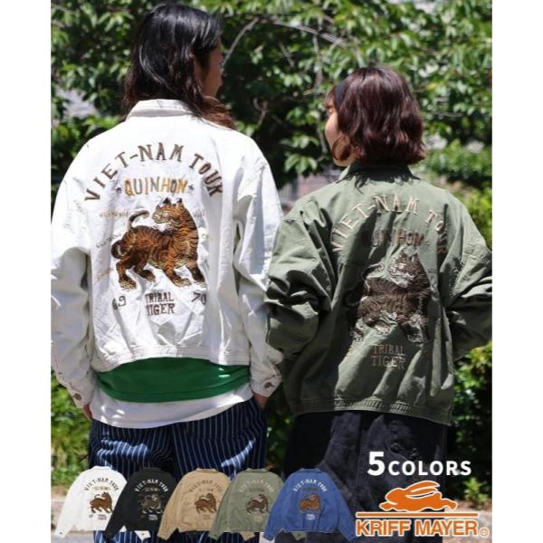 KRIFF MAYER ( クリフメイヤー ) スーベニアベトジャン | MENS | 2534001 | メンズ | ジャケット | アウター | ヴィンテージライク | アメカジ | くりふめいやー | オシャレ | お出かけ | カジュアル | オーバーサイズ | メンズ | レディース | ユニセックス