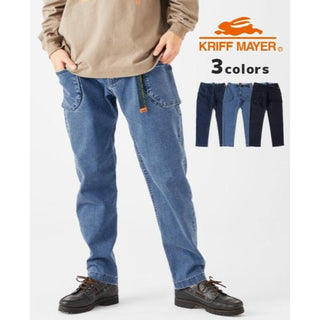 KRIFF MAYER ( クリフメイヤー ) デニムキャンプパンツ | MENS | メンズ | 2134000 | カジュアル | スッキリ | デニムパンツ | キャンプ | アウトドア | ボトムス | パンツ | ロングパンツ | テーパード | くりふめいやー