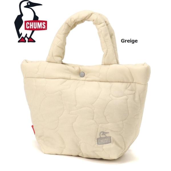 CHUMS ( チャムス ) ブービーステッチミニトートバッグ | トートバッグ | ナイロン | バッグ | カバン | 鞄 | 刺繍 | 約4L | お出かけ | 散歩 | 小さめ | 軽い | キルティング | CH60-4040 | ちゃむす