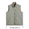 TAION ( タイオン ) ミリタリー ハイネックWジップ ダウンベスト-ソフトシェル | 首まで暖かい | 防寒 | 冬 | ウェア | ベスト | アウトドア | シンプル | レジャー | キャンプ | TAION-002ALSZML-1 | カジュアル | たいおん | ダウン | 軽い | 軽量