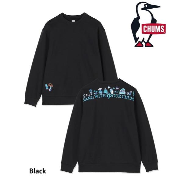 CHUMS ( チャムス ) フィルモアセントウクルートップ クルートップ トップス メンズ レディース ユニセックス オーバーサイズ 長袖 ロングスリーブ カジュアル アウトドア キャンプ フェス レジャー デイリーウェア フィルモア セントウ おしゃれ ストリート 秋冬 CH00-1593