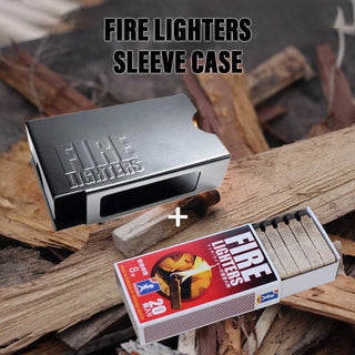 FIRELIGHTERS SLEEVE CASE Aurora White / ファイヤーライターズ スリーブケース オーロラホワイト   | スウェーデン マッチ | Swedish Match｜着火剤