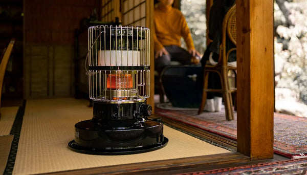 TOYOTOMI（トヨトミ） KR-47A レトロなデザインの対流形ダブルクリーンストーブ ブラック