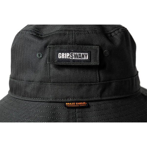 GRIP SWANY（グリップスワニー）FP BUCKET HAT / INK BLACK　GSA-60