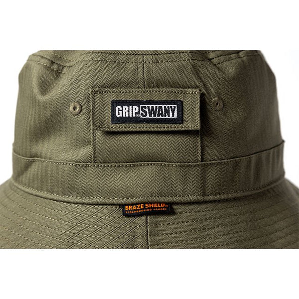 GRIP SWANY（グリップスワニー）FP BUCKET HAT / ALPHA OLIVE　GSA-60