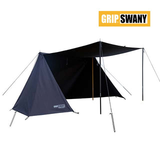 GRIP SWANY（グリップスワニー）FIREPROOF GS TENT (Special Edition) / JET BLACK　GST-01