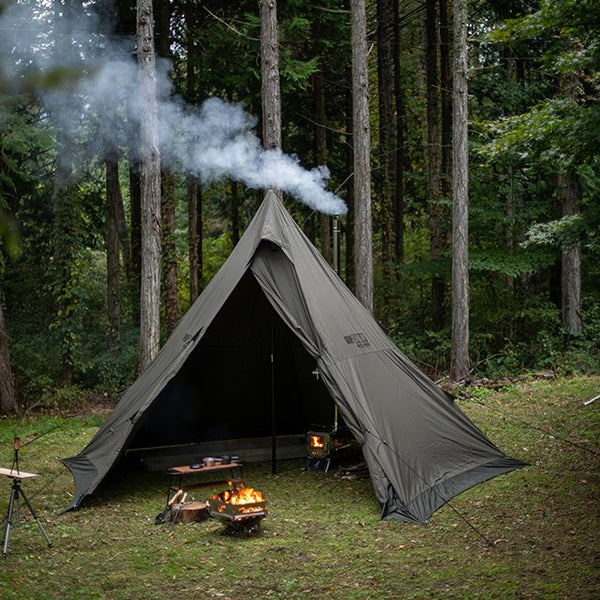 新品 グリップスワニー  ジェットブラック FIREPROOF GS TENT