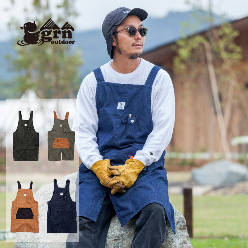 grn outdoor(ジーアールエヌアウトドア) HIASOBI CAMPER APRON | FIELD