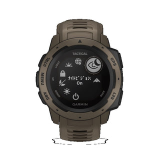 GARMIN（ガーミン）Instinct Tactical Coyote Tan