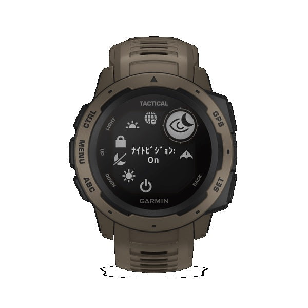 GARMIN（ガーミン）Instinct Tactical Coyote Tan