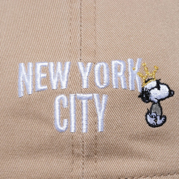 NEW ERA(ニューエラ) 9TWENTY Peanuts NEW YORK CITY ジョー・クール 王冠 キャメル