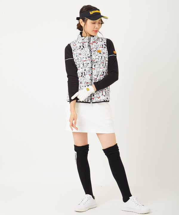 LOUDMOUTH（ラウドマウス）レディス　中綿ベスト　マッツレッドカラーズ（772256-278）