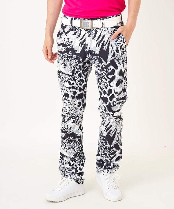 LOUDMOUTH（ラウドマウス）ツイルプリントロングパンツ　　レオパード　タイガー（772300-339）