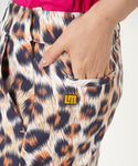LOUDMOUTH（ラウドマウス）レディス　ツイルプリントインナー付きスカート　ファジーレオパード（772351-334）