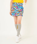 LOUDMOUTH（ラウドマウス）レディス　ツイルプリントインナー付きスカート　　ウォールアート（772351-337）