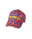 LOUDMOUTH（ラウドマウス）　キャップ サイズ調整可能 　スクリブルハーツネイビー（772900-336）