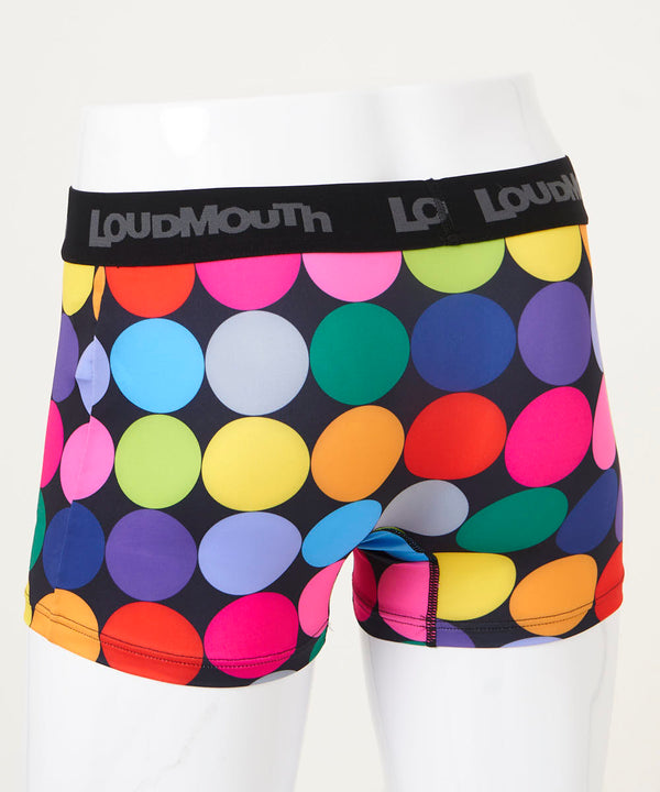 LOUDMOUTH（ラウドマウス）　ボクサーパンツ 　ディスコボールズブラック（772920-333）