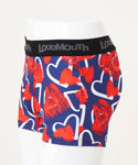 LOUDMOUTH（ラウドマウス）　ボクサーパンツ 　スクリブルハーツネイビー（772920-336）
