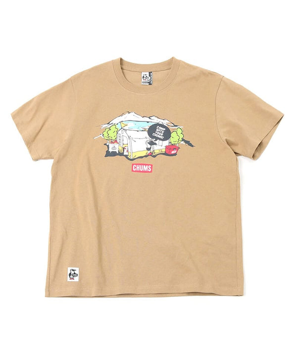 CHUMS（チャムス）レイクサイドキャンプTシャツ　CH01-2162
