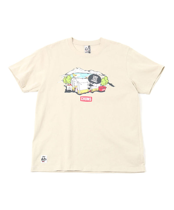 CHUMS（チャムス）レイクサイドキャンプTシャツ　CH01-2162