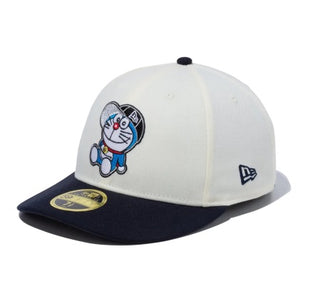 NEW ERA（ニューエラ）LP 59FIFTY ドラえもん キャップ クローム ネイビーバイザー 13546252