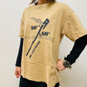 FIELD SEVEN(フィールドセブン) ぺぐT-shirt キャメル