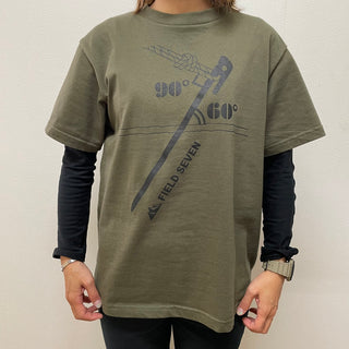 FIELD SEVEN(フィールドセブン) ぺぐT-shirt オリーブ