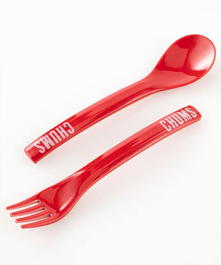 CHUMS(チャムス) Boat Logo Cutlery Set･Red